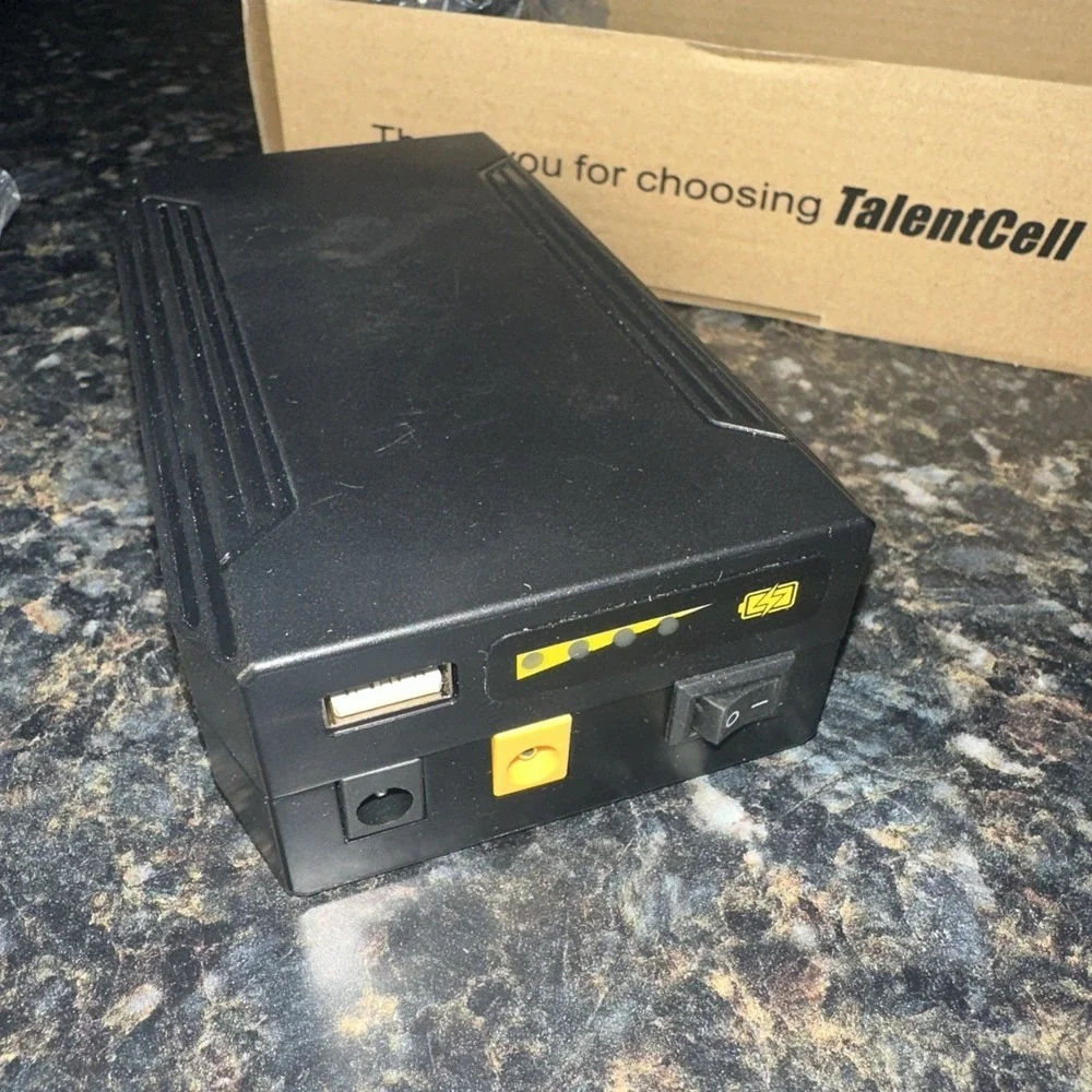 TalentCell 12V Lithium ion Battery‎ YB1208300-USB  Rechargeable 11.1V/9Ah 99.9Wh